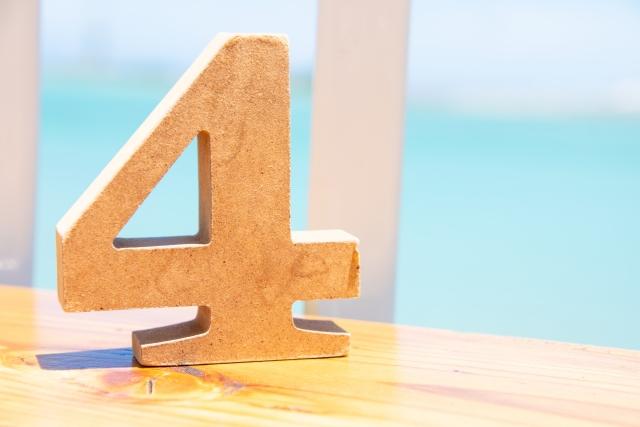 4の置物