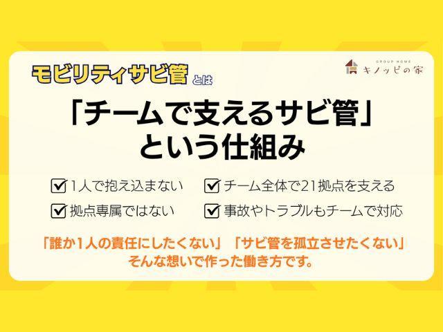 【サービス管理責任者（有資格者限定）】時給1,800円〜/週2日～勤務OK！/夜勤や請求業務なし♪/サビ管を孤立させないチーム支援◎/障がい者グループホーム/パート・アルバイトの写真1枚目